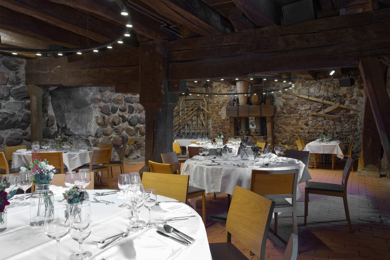 Der Mostkeller im Wasserschloss Hagenwil