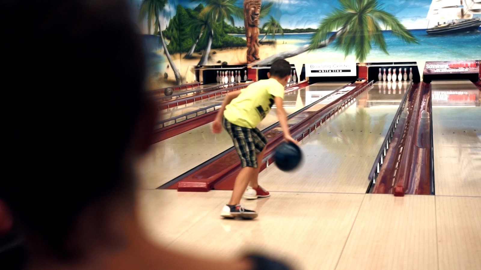 Geburtagsfeier oder Schulausflug im Bowling Center White Line in Meierskappel