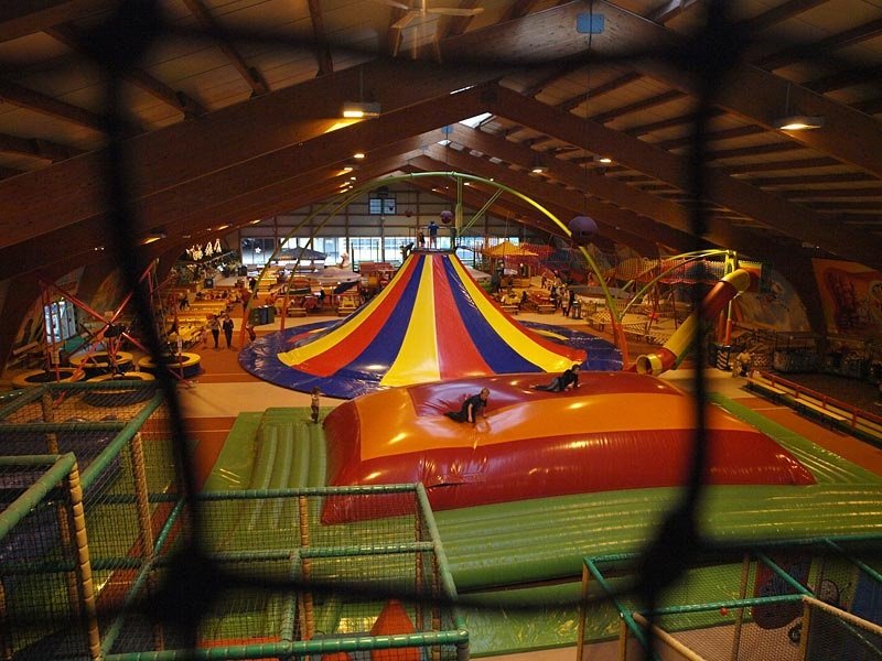Übersicht der Spielangebote im Indoor-Spielplatz Trampolino Kinderparadies in Dietikon