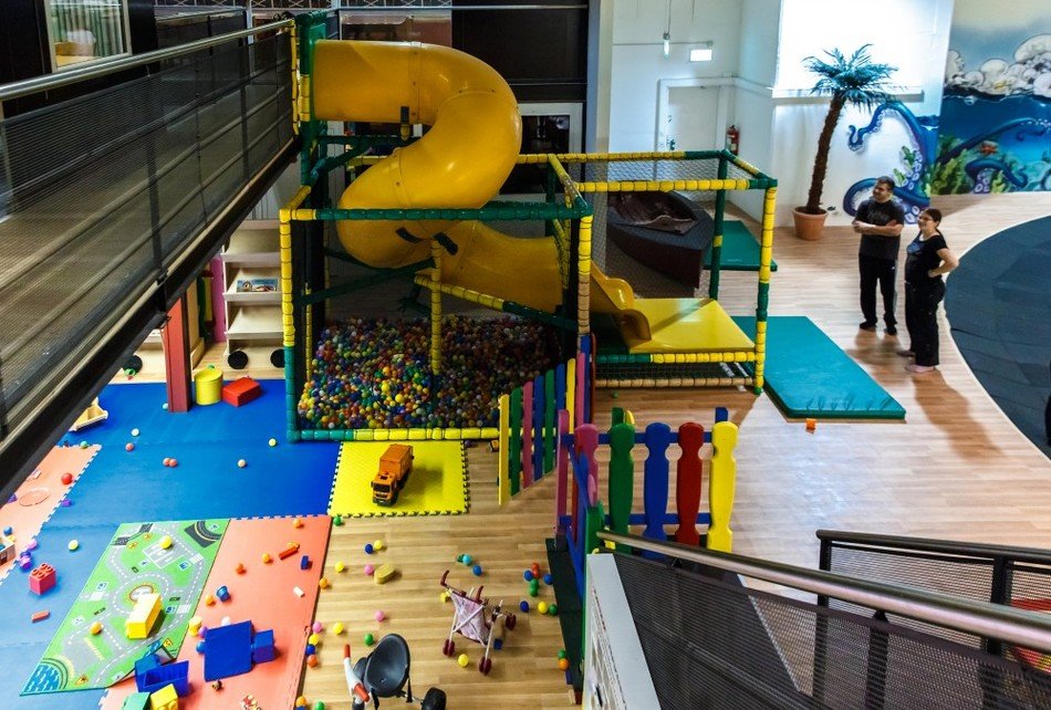 Kleinkindbereich im Piratolino Indoorspielplatz in Winterthur