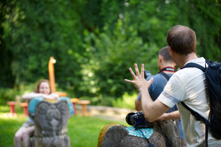 Praxiskurs im Figurenpark, Foto-Workshop Zürich