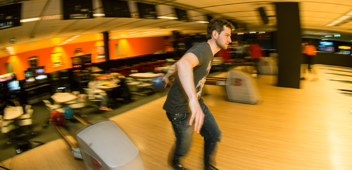 Bowling im Bowling-Center FriBowling in Fribourg