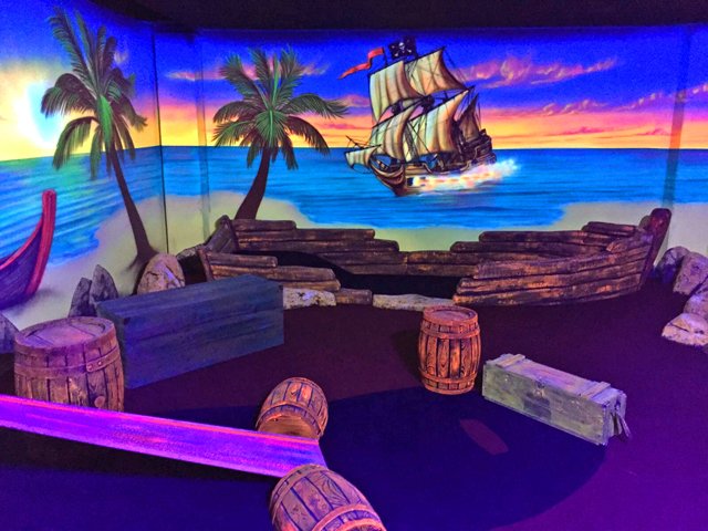 Piraten in Sicht im 4D-Minigolf in Aarau